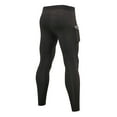thumbnail image 4 of Pack de 3 mallas de compresión para hombre, mallas para correr, gimnasio, fitness, pantalones para c Abanopi Medias de compresión para hombre, 4 of 7