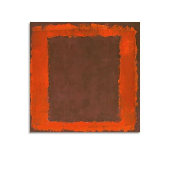 Mark Rothko Prints 《Untitled》 Wall Art Paintings Poster Canvas Wall Art Prints Poster Gifts Photo Picture Painting Posters Room Decor Home Decorative 28x28inch(70x70cm)