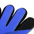 thumbnail image 4 of M Buder 1 Par de Guantes Infantiles para Portero de Fútbol, Accesorios Deportivos de Látex Transpirable y Antideslizante con Protección Ergonómica Efectiva para Entrenamientos Reales, Azul, Talla 7, 4 of 9