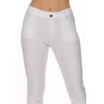thumbnail image 5 of Women's Casual Comfy Slim Pocket Jeggings Jeans Capri Pants, 5 of 6