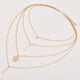 thumbnail image 5 of Collar para mujer, joyería para mujer, colgante de borla de diamantes multicapa de metal para mujer, collar con colgante de clavícula para mujer, pendientes para mujer, 5 of 5