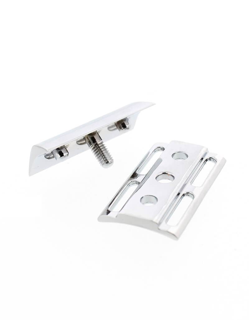 West Coast Shaving RZ-WCS-YWC WCS Lithe Safety Razor Head - Designed by Charcoal Goods - Base Plate