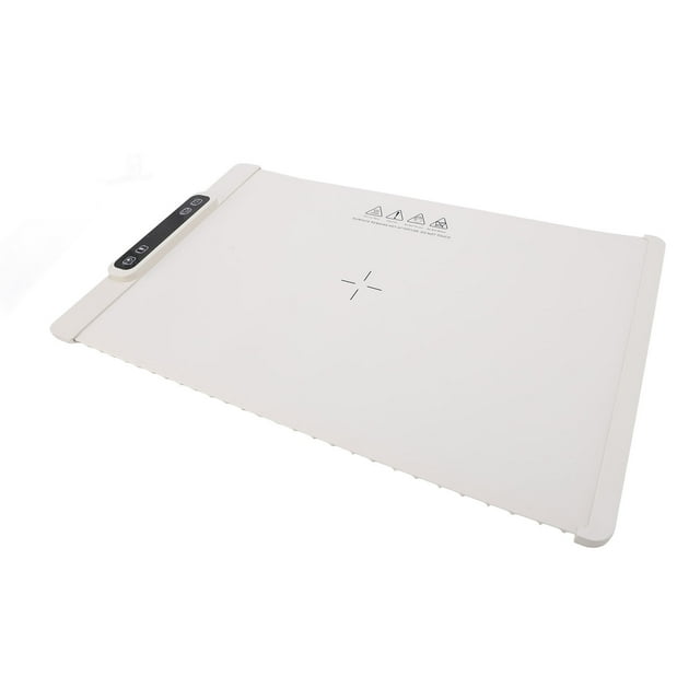 Plateau Chauffant Électrique, Tapis Chauffant pour Aliments Plateau Chauffant Électrique Chauffage Complet Enroulable Portable 3 Réglages de Température Réchauffeur Alimentaire Polyvalent pour Rassemblements Fêtes