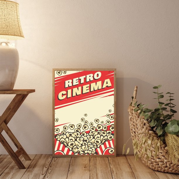 Cuadros Decorativos Retro Cinema 5D DIY Diamond Painting Kits Full Round Drill Wall Decor Art Crafts Wdftyju embutido en tela