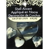 Blue Moon Beads Shell Heart Accent, 1 Each