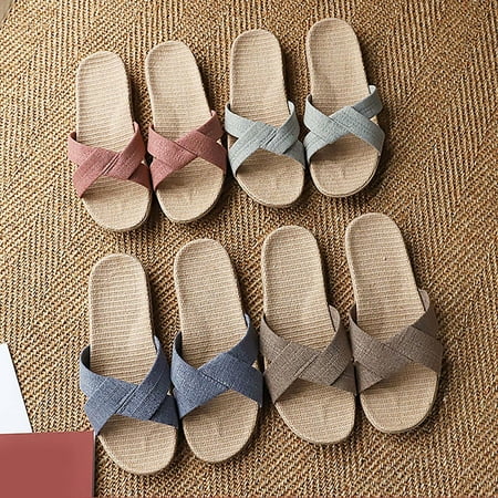 

Vedolay Slippers for Summer Quick Dry Non-Slip Slippers Men Soft Open Toe Indoor And Outdoor Slides Coffee 9.5