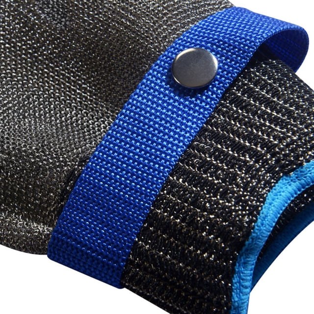 Flmtop 1Pc Cut Proof Stab Resistant Metal Mesh Carpentry Butcher Tailor Operation Glove
