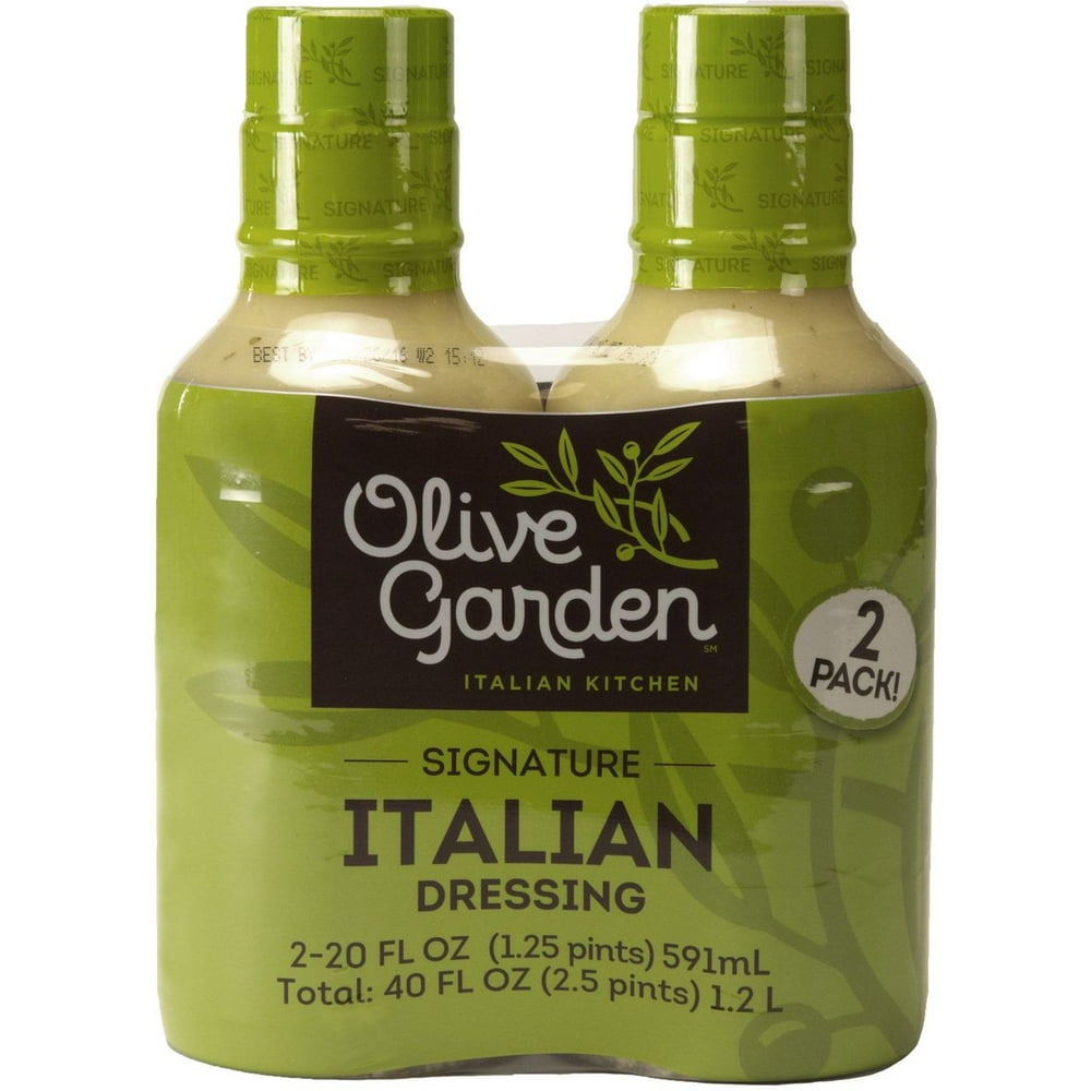 Product of Olive Garden Signature Italian Dressing, 2 pk./20 oz