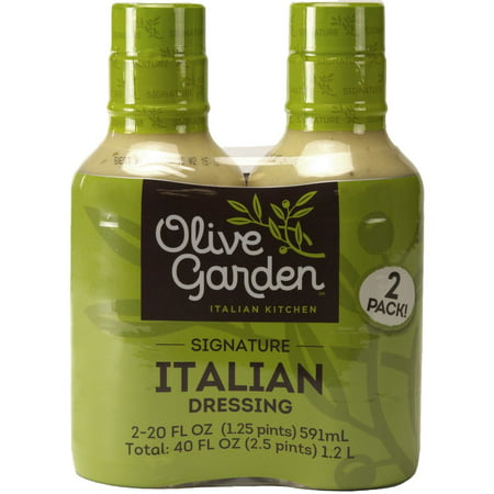 Product of Olive Garden Signature Italian Dressing, 2 pk./20 oz. [Biz (Best Italian Dressing Brand)