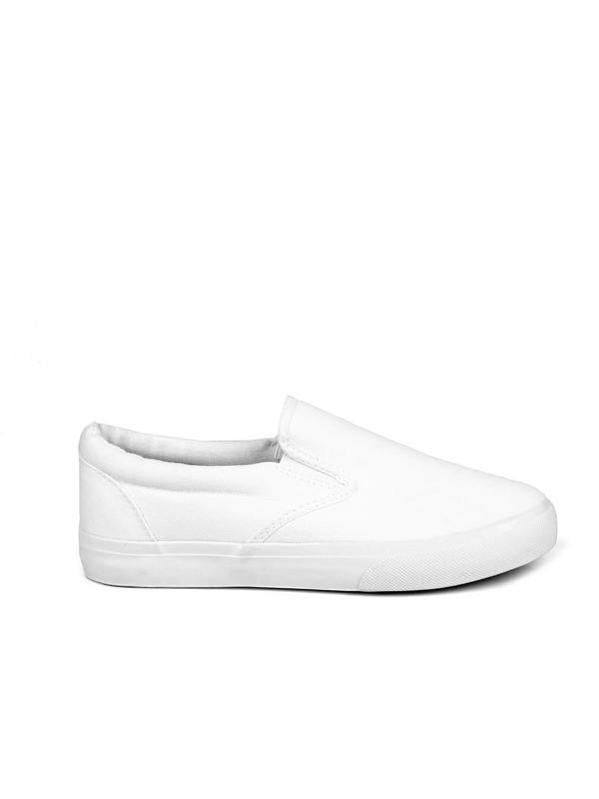 Nature Breeze Slip On Women's Canvas Sneakers in White