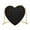 black, variant on Heart-Shaped Sequin Crossbody Bag for Women, Retro Chain Handheld Evening Purse - Trendy Casual Daily Square Shoulder Bag