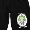 thumbnail image 2 of Beetlejuice Kawaii Betelgeuse Men's Black Sleep Pajama Shorts-XXL, 2 of 5