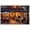 Unframe-style, variant on Parisian Cafe Canvas Wall Art Print, French Brasserie Night Scene Painting, Romantic European Street Decor, Golden Light Restaurant Artwork for Living Room Bedroom Home Decor