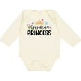 thumbnail image 3 of Inktastic Grandma's Princess Crown and Flowers Girls Long Sleeve Baby Bodysuit, 3 of 5