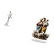 thumbnail image 5 of Figura De Bailarina Moderna Y Creativa, Escultura Artística Y Decoración única De Acrílico Para Escritorio, Adorno De Mesa Para Dormitorio, Oficina, Vacaciones, Hogar, Chimenea., 5 of 8