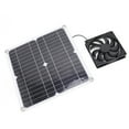 thumbnail image 2 of Solar Panel Fan, Solar Powered Fan Portable Semi Flexible  For Home For Travel For Cars, 2 of 8