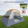 thumbnail image 5 of Camping Tent 2 Person, Waterproof Windproof Tent with Rainfly Easy Set up-Portable Dome Tents for Camping…, 5 of 7