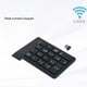 thumbnail image 3 of Sidaley Teclado inalámbrico USB Mini Número digital Dispositivo de entrada de escritura fluida Numérico Contabilidad Banco Teclados Laptop PC Computadoras y accesorios, 3 of 6