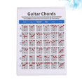 thumbnail image 3 of 1pc Electric Guitar Chord Spectrum Copper Plate Paper Chord Trainning Guide Guitar Chord Fingering Practice Chart For Students Teacher Use Size L, 3 of 3