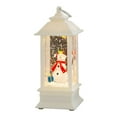 thumbnail image 2 of Christmas Decorations Snow Globe Lantern Night Light Battery Operated Lantern Portable Creative Glitters Water Glitters Lighted Table Ornaments Home Living Room Decoration Gifts 60ml, 2 of 8