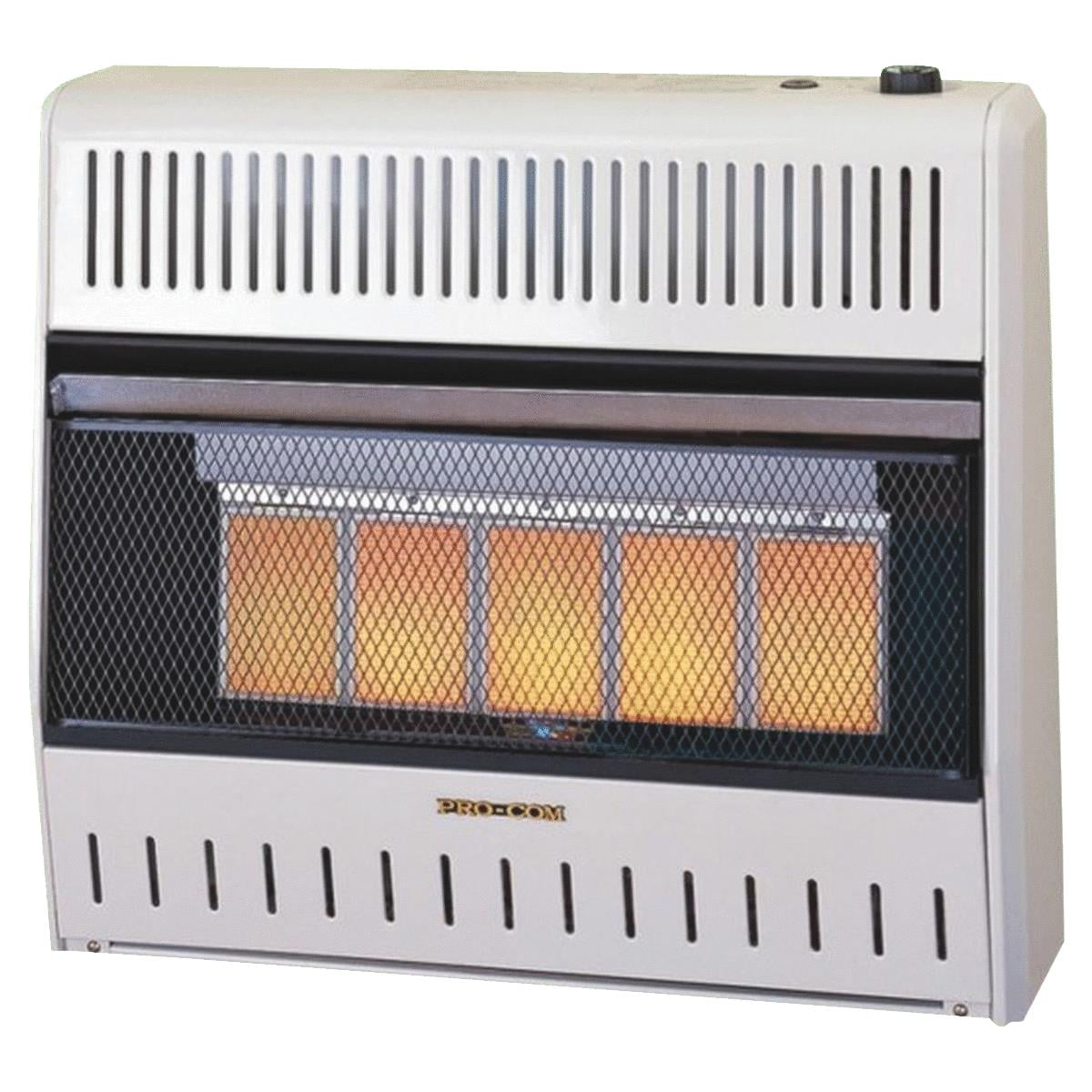 Procom MG3TIR Gas Heaters, Infrared - Dual Fuel, 3 Plaques - Walmart.com