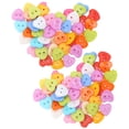 thumbnail image 1 of Resin Buttons, 100pcs Sewing Buttons Waterproof And Durable  For DIY Hand-Made 12.5MM,15MM,18MM, 1 of 8