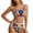 A-Beige13, variant on JAJAHO Bikini Set For Women 2 Piece Swimsuits Floral Printed One Shoulder Bathing Suit With High Waisted Bottoms Stylish Beachwear