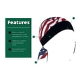 thumbnail image 2 of Zan Headgear Vented Flydanna Headwrap Black, 2 of 3