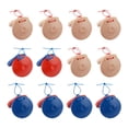 thumbnail image 1 of 12 piezas de claqueta de madera, instrumento de percusión creativo, castañuelas de de mano, castañuelas musicales para fiestas de niños pequeños, 1 of 9