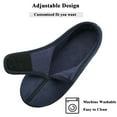 Diabetic Slippers Shoes for Men Arthritis Edema Adjustable Closure