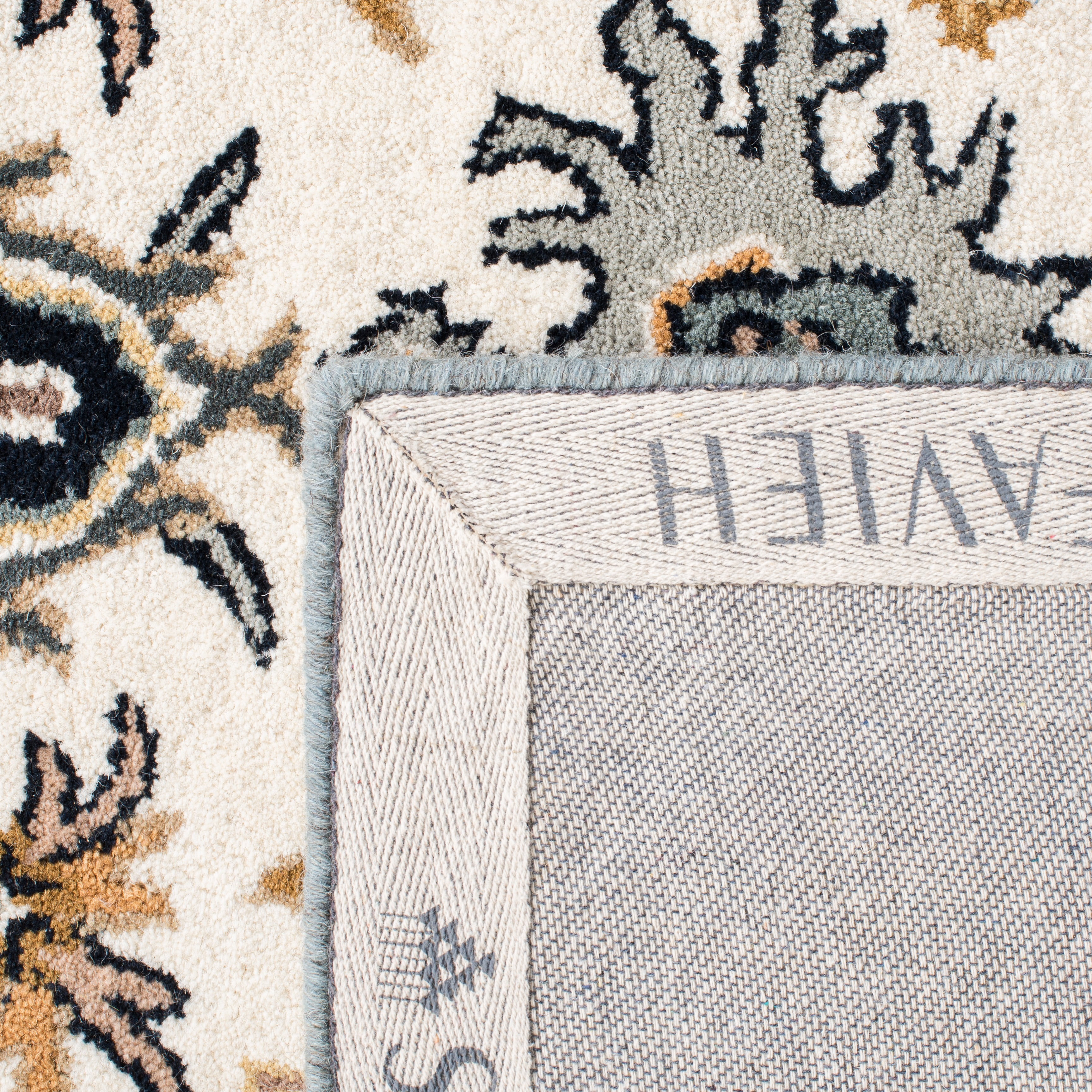 Safavieh Heritage York Oriental Wool Runner Rug, Gray/Green, 2'3" x 14'