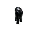 thumbnail image 2 of Hand-Carved Ebony Wood Elephant Decorative Statue – Handmade Wooden Animal Figurine for Home Décor, 2 of 4