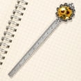 thumbnail image 3 of Sunflower Vintage Silver Lace-Edged Bookmark: a Gift for Readers and Book Lovers, 3 of 5