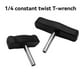 thumbnail image 4 of Free-Running T-Type Torque Wrench Fixed Torque Torque Screwdriver 2.5Nm for Standard 1/4 Inch Hexagonal Drill Bits, 4 of 5