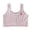 Light Pink, variant on Ticikt Girls' Cotton Ribbed Training Bra, Cute Decor Puberty Underwear for ,White
