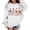 White, variant on Cow Sweatshirt Valentines Hoodies for Girls Love Heart Graphic Tees Color Pink Size 8-9 Years