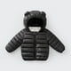 thumbnail image 4 of Gibobby Abrigos de invierno para bebés y niñasAbrigo cálido para niños al libre a de viento para bebés, chaqueta para niños pequeños con capucha, abrigo (Negro, 2-3 Años), 4 of 4