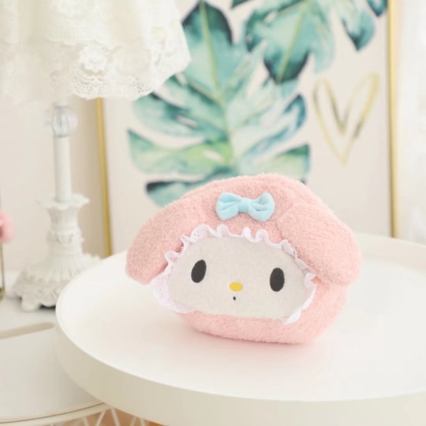 Bolso de hombro de Anime Kawaii Kuromi My Melody, bolso de mano encantador, juguete de felpa de estilo japonés, bolsa de cosméticos linda, regalos para niñas y estudiantes