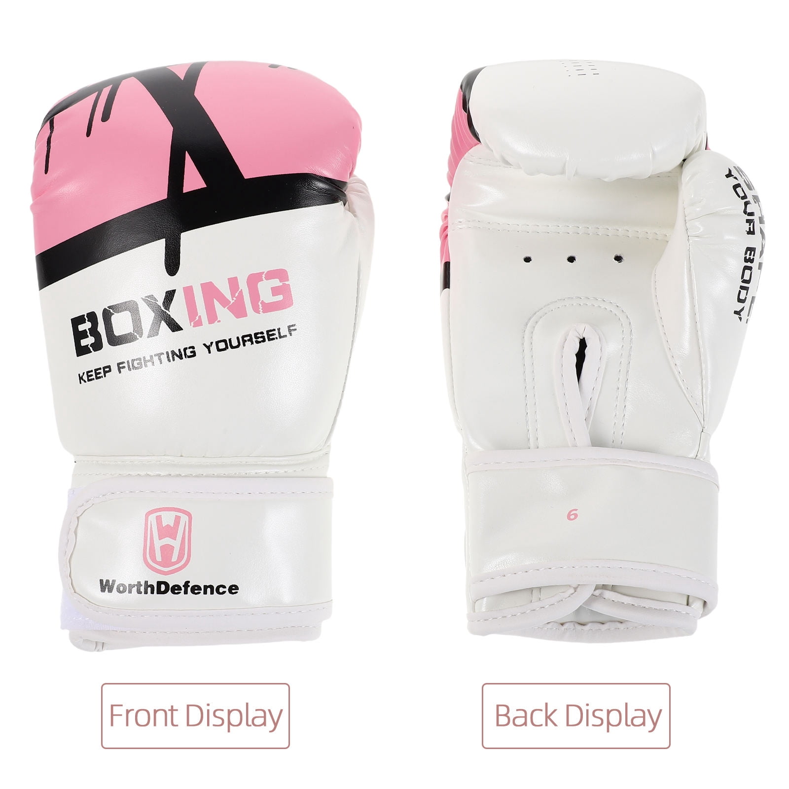 AURARMLET Youth Boxing Gloves Breathable PU for Martial Arts Training, Sparring, Fitness and Multi-Purpose Use