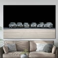 thumbnail image 2 of Garage Printed, Car Design Canvas History Art Canvas, Car Wall Art, Car All 5 Series Printed Canvas, Car 5 Series Car Canvas, Car All 5 Series Art Canvas, Canvas Wall Decor - 4P-Rolled Canvas, 2 of 9