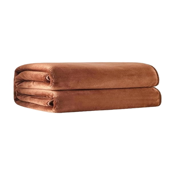Manta polar suave y cálida para sofá, funda de franela acogedora para uso interior y exterior, alfombra decorativa de felpa para sofá de sala de estar.