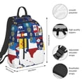 thumbnail image 2 of Fuzoiu The Map Of United States Print Lightweight Daypack,Weekender Bag for Men and Women, Travel Backpack with Padded Straps for School, Travel & Work, 2 of 7