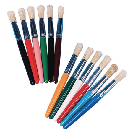 UPC: 0840614101607 | Stubby Paint Brush Pack (Pack of 12)