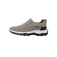 thumbnail image 1 of Daeful Chaussures Plates pour Hommes Respirantes de Randonnée à Enfiler Chaussures de Course de Conduite Antidérapantes Antidérapantes Espadrilles Plates Gris 10, 1 of 6