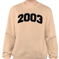 thumbnail image 2 of 2003 College Style Sweatshirt Unisex X-Large Sand, 2 of 5