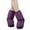 Purple, variant on Ticikt Ballet Warm Up Booties Dance Booties, Waterproof & Windproof Dance Warm Up Footwear, Soft Comfortable Ballet, Lightweight Footwear,Color:Purple