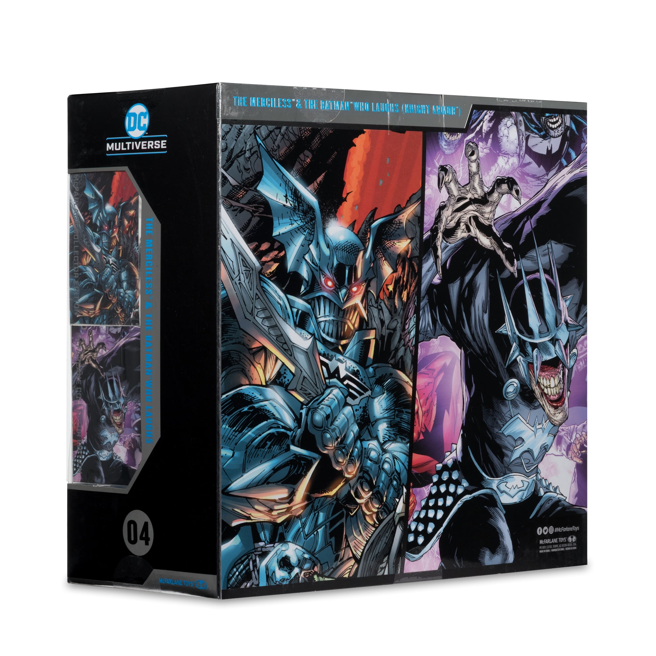 DC Multiverse Batman Who Laughs (Knight Armor) & The Merciless