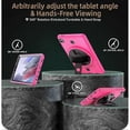 thumbnail image 3 of For Samsung Galaxy Tab A7 Lite T220 / T225 Shockproof TPU + PC Tablet Case with Holder & Pen Slot & Shoulder Strap, 3 of 5