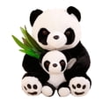 thumbnail image 1 of Juguetes de peluche de panda para mamá e hijo, regalos del día de San Valentín para ella, lindos juguetes de peluche para sofá y coche , 30 CENTIMETROS, 1 of 8