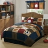 Classic Sports Quilt with Pillow Sham